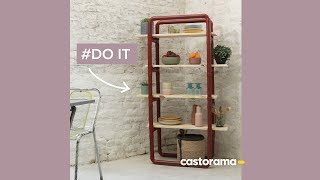 Diy Fabriquer Une Étagère En Pvc - Castorama