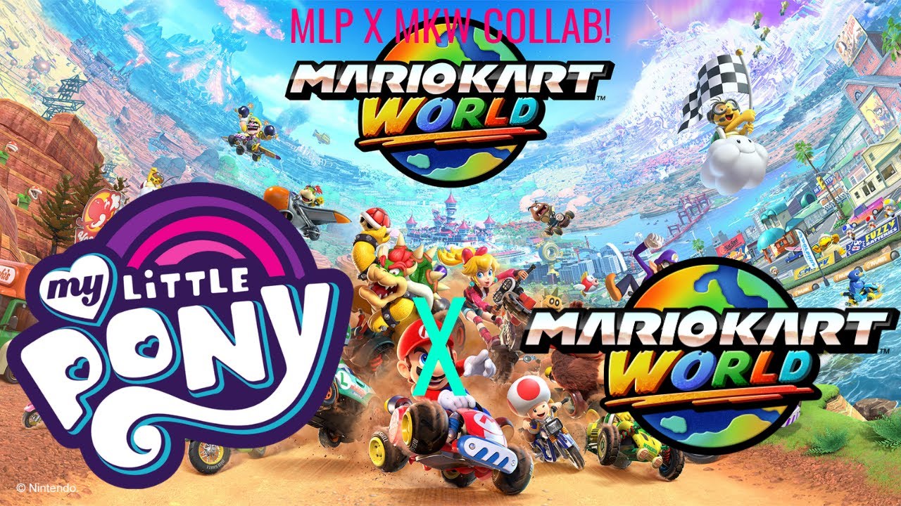 A magical MLP X MKW collab with @Delerchi!