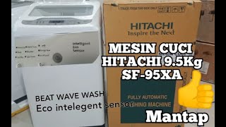 Mesin Cuci 1 tabung otomatis HITACHI SF-95XA SF95XA 9kg Top Loading