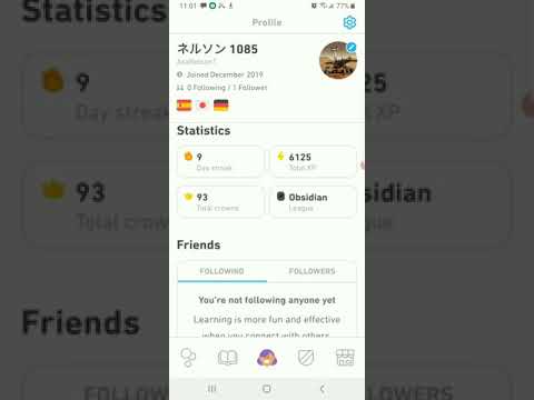 How to make friends on duolingo (on phone)