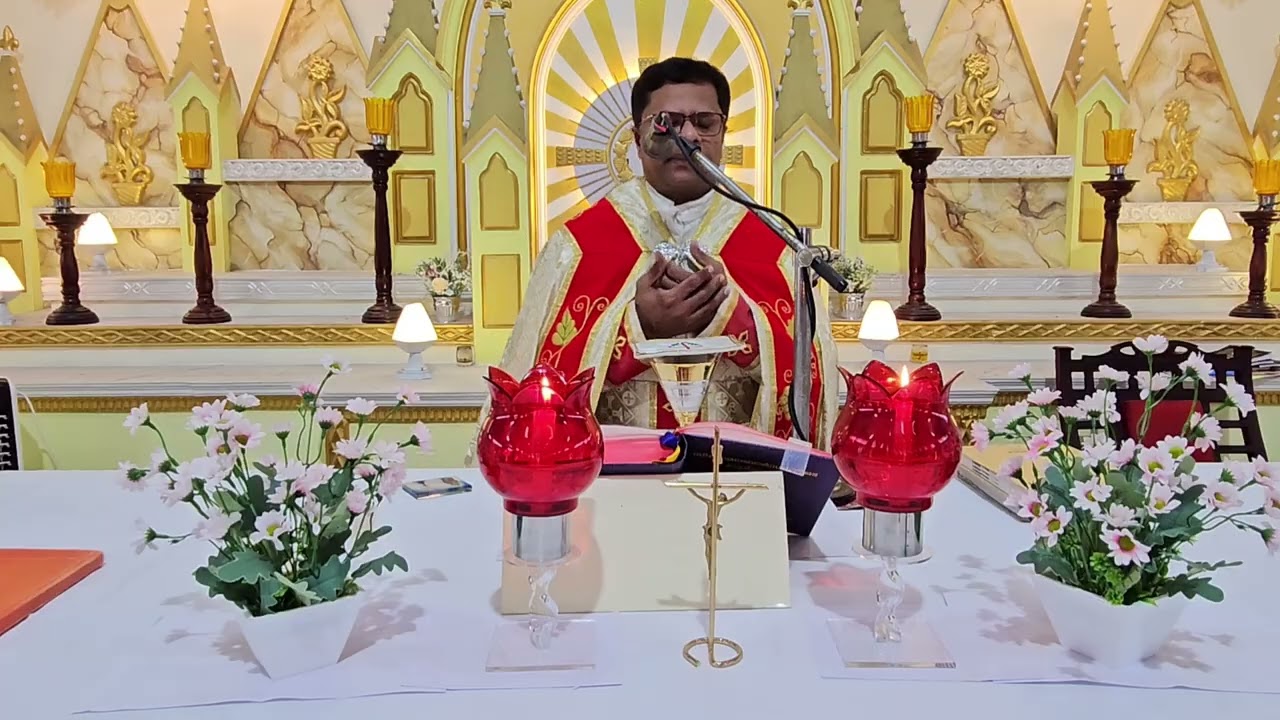 Holy  Mass IMonday   5.30  January 12  I  Syro  Malabar I Fr Bineesh Augustine  Malayalam