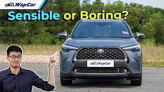 2022 Toyota Corolla Cross Hybrid Review in Malaysia, Sensible or Boring? | WapCar