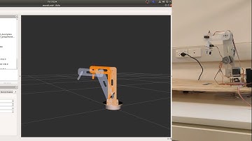 Robot Arm Control with ROS Moveit