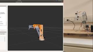 Robot Arm Control with ROS Moveit