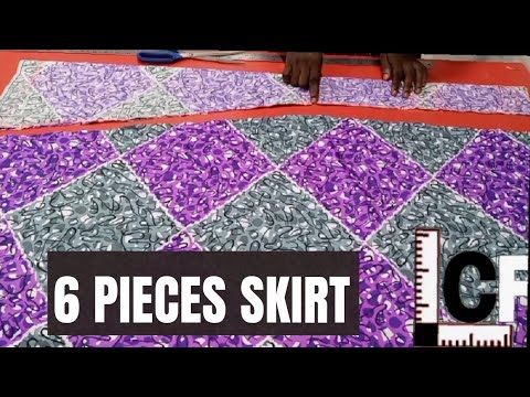 Download SIX PIECES SKIRT CUTTING AND SEWING // DETAILED & PROFESSIONAL.
