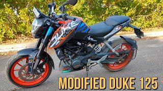 duke 125 stickering