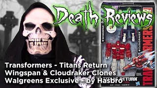 Death Reviews: Wingspan & Cloudraker - Legends - Titans Return