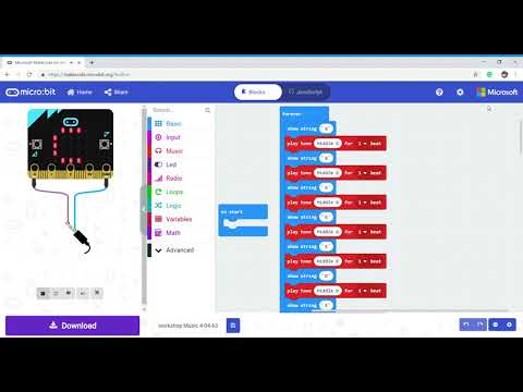 Microsoft MakeCode for micro bit   Google Chrome 2563 04 04 13 12 31