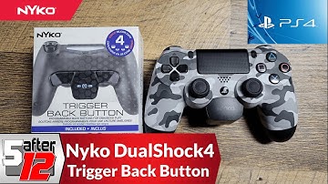 Nyko Trigger Back Button attachment for the DualShock4 | PS4