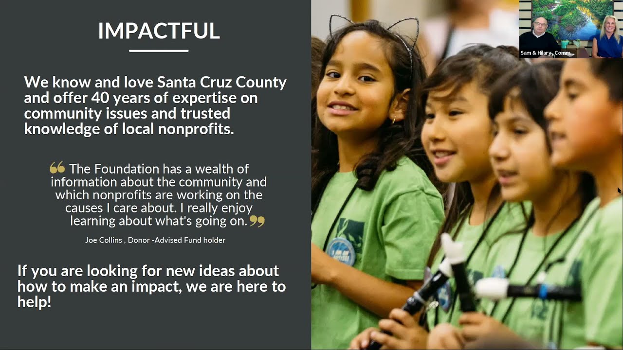 Event: Giving to Your Community with a Donor-Advised Fund