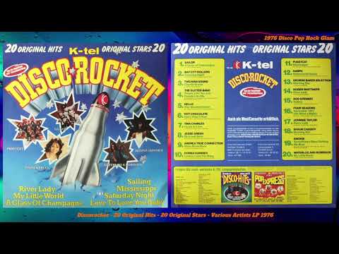DISCO ROCKET 20 Original Hits 20 Original Stars 1976 LP Disco Pop Glam Rock Party Hits '70s still