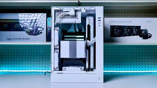 π€Pure White Vertical PC Build | Intel Core i5-12600KF + Intel Arc B580 in DeepCool CH170 PLUS