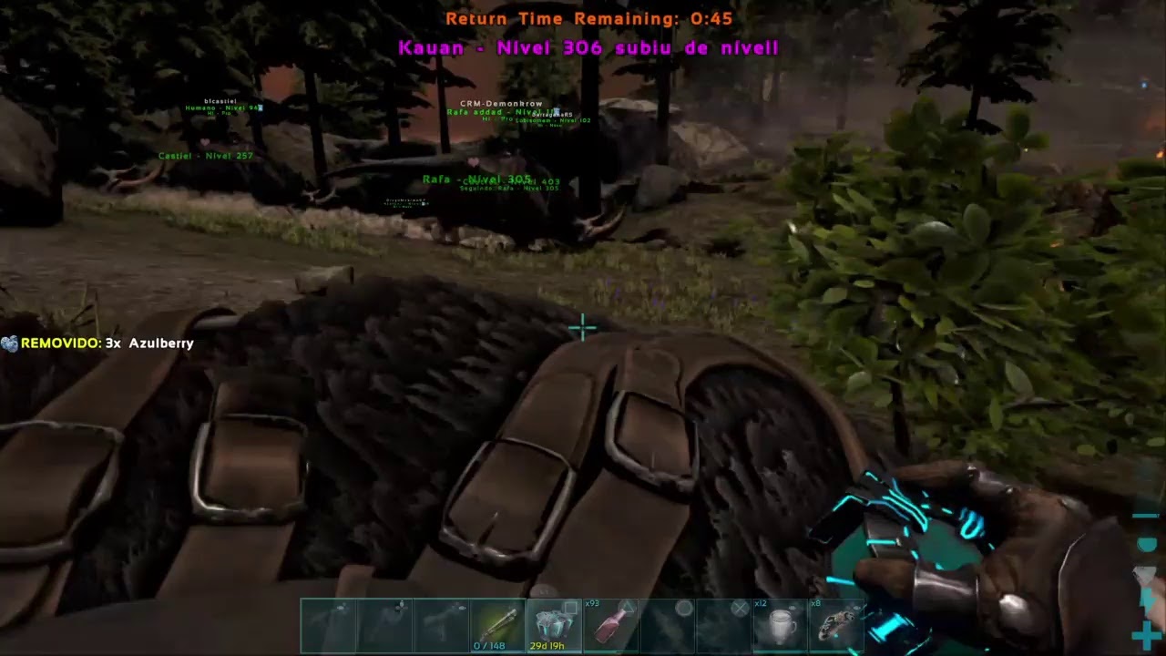 Jogando ARK boss rag - YouTube