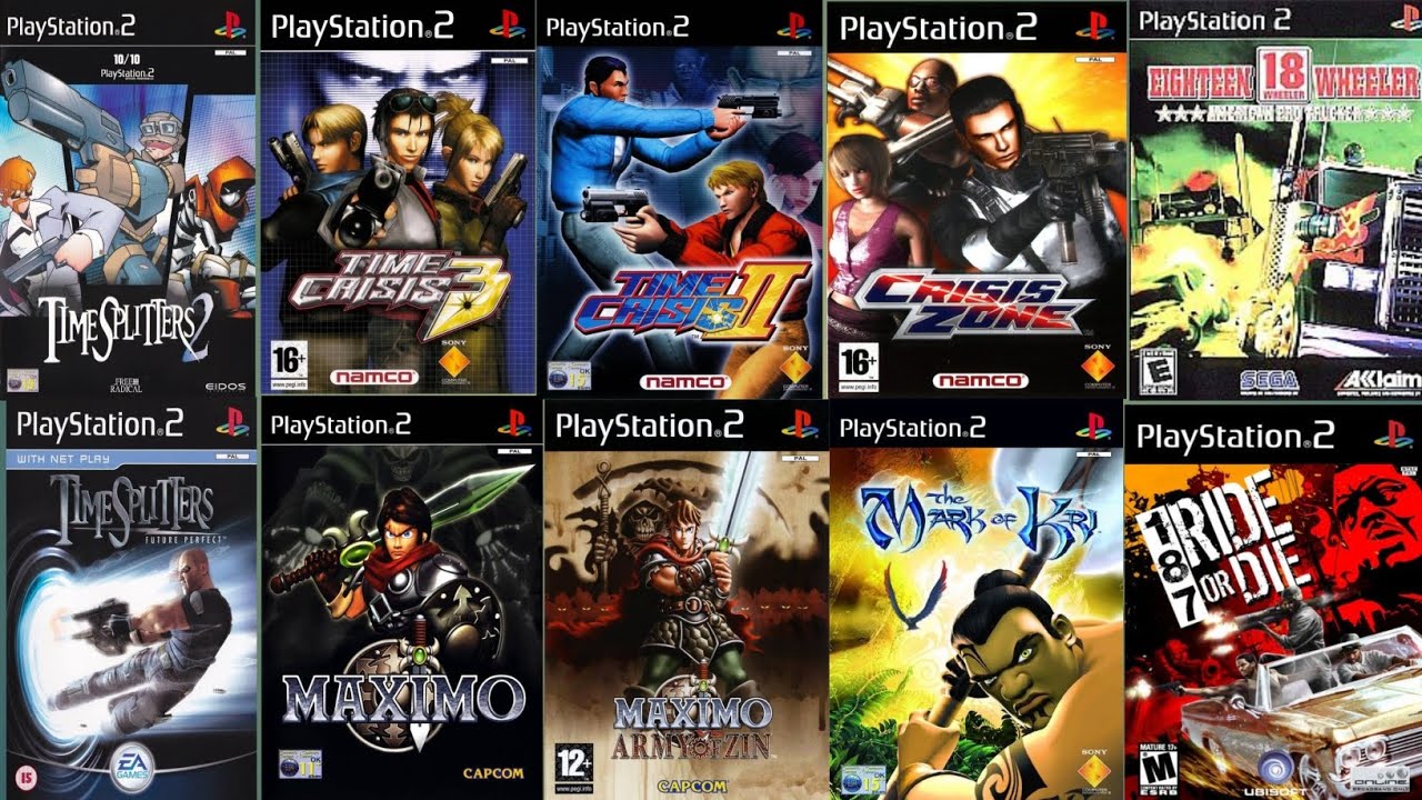 Top 10 Best PS2 Games of All Time |10 Amazing PlayStation 2 Games - YouTube