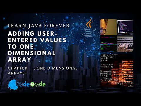 How to take input by the user in 1 D array in Java | Java