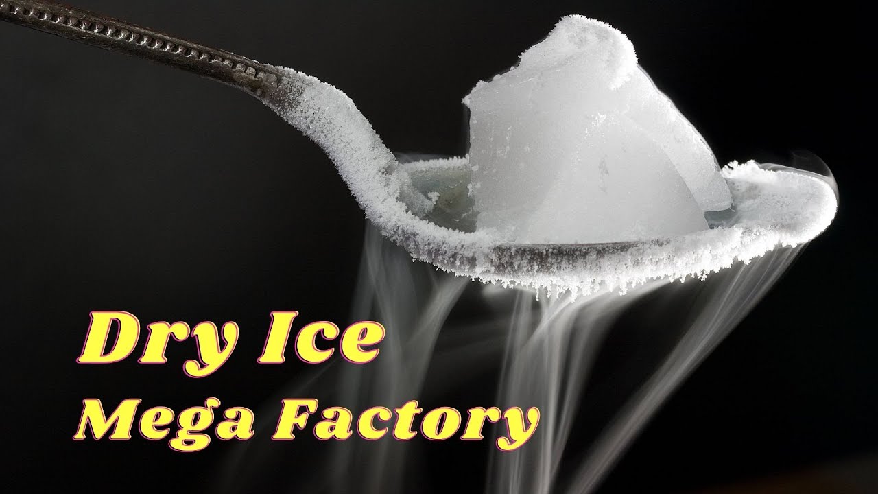 Dry Ice Making Process process of making dry ice by withstanding the extreme temperature of ...