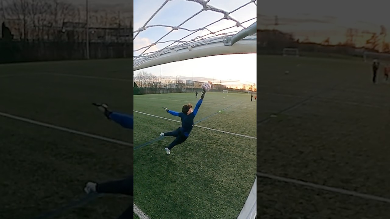 Этот 14-летний вратарь просто невероятен🧤