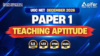 UGC NET PAPER 1 | Teaching Aptitude | ENGLISH | DECEMBER 2026 screenshot 5
