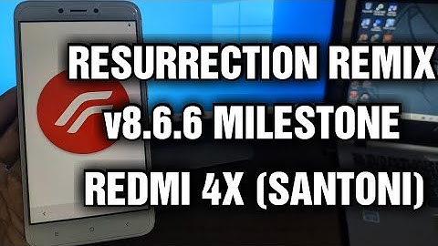 Install & Review Update Custom ROM Resurrection Remix v8.6.6 Milestone for Redmi 4X (Q/TEN)