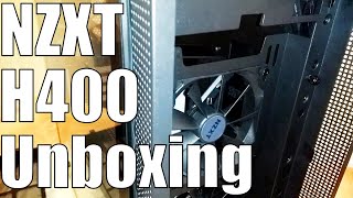 Nzxt H400 Micro Atx Mini Tower Case  Nzxt H400 Unboxing