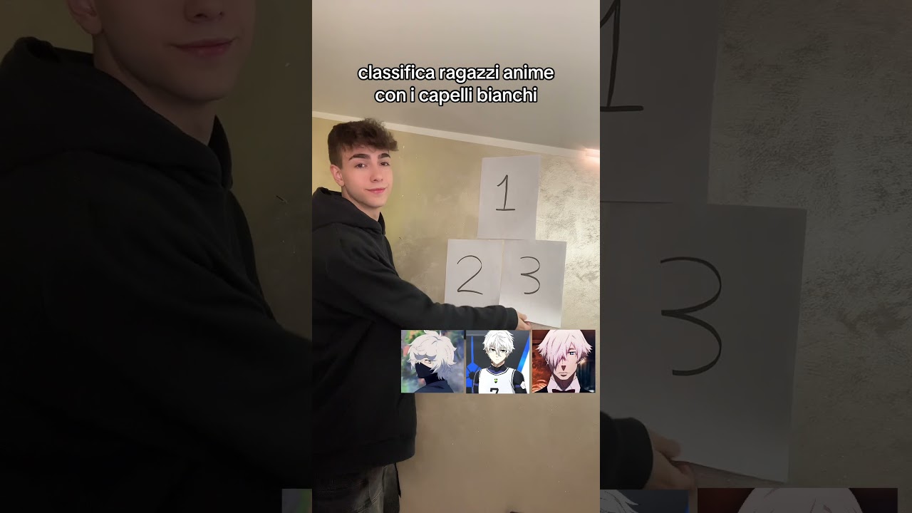 classifica ragazzi anime con i capelli bianchi 