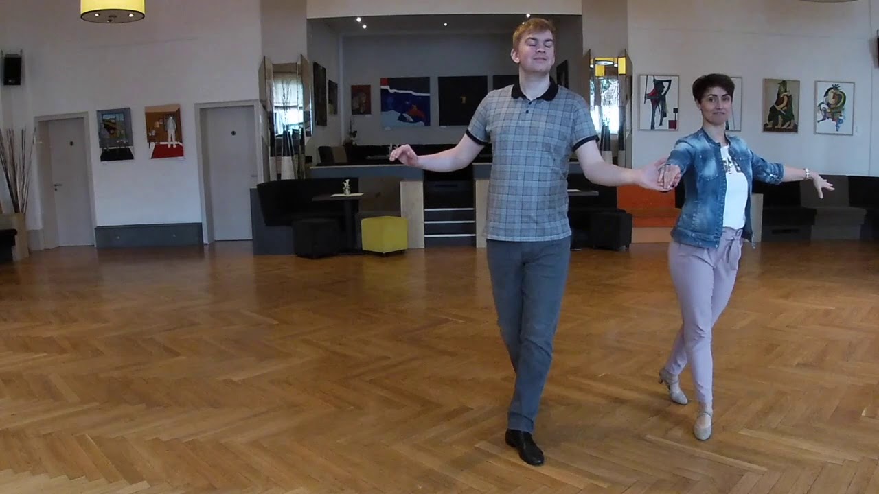 Paartanz Rumba - Cross Body Lead - Variationen