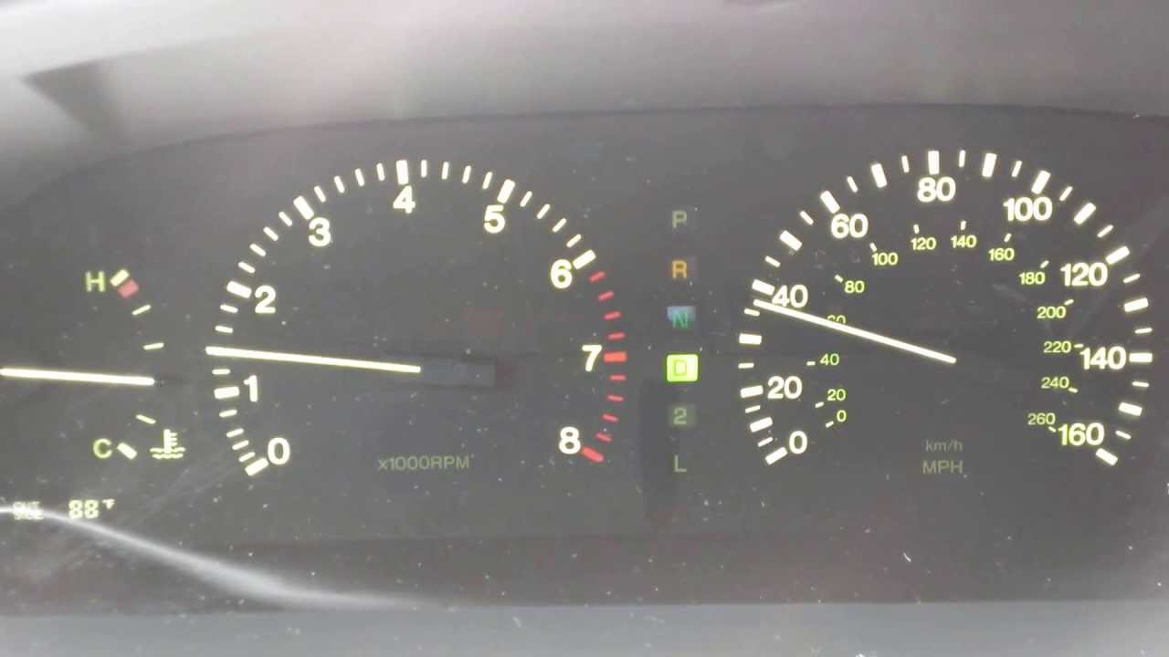1993 Lexus ls400 acceleration problem - YouTube