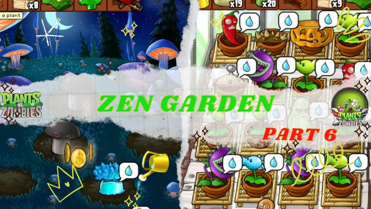 Plants vs. Zombies Zen Garden Part 6 YouTube