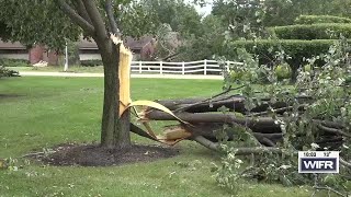 Cleanup continues after powerful windstorm rips through Belvidere