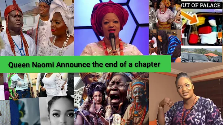 Just Inn 🙊 Queen Naomi bréaks down in tears Announce the end of marriage with kabiesi