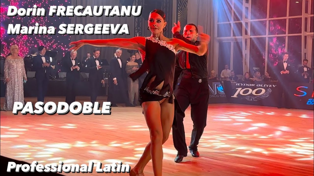Dorin Frecautanu -Marina Sergeeva | Pasodoble | Azerbaijan Dance Festival 2023 | Baku | Professional