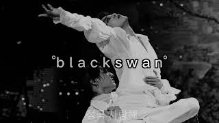 BTS - Black Swan ( slowed + reverb )