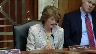 Senator Murkowski Questions Interior Secretary Zinke on BLM Contaminated Wells Cleanup