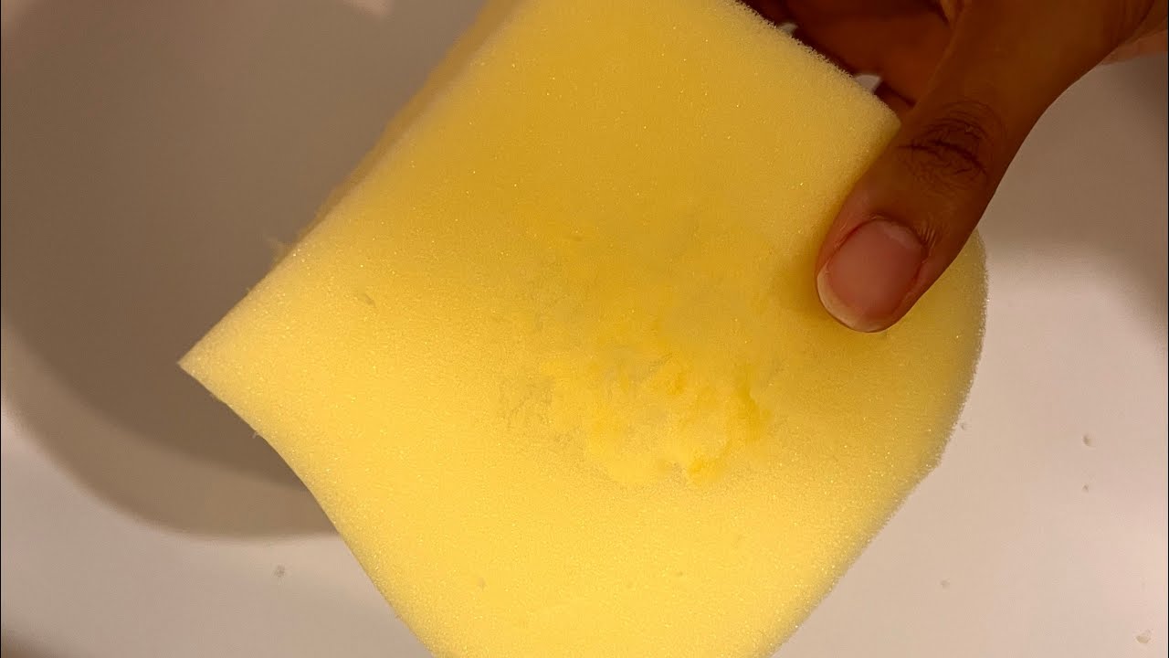 ASMR | Requested 🎉 Dry Car Sponge Slice, Scratch, n Chew (BITES ONLY ~ NO SMACKING) 🎾