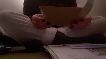 Paper Sorting ASMR | Sleep, Study and Relaxation - No Talking