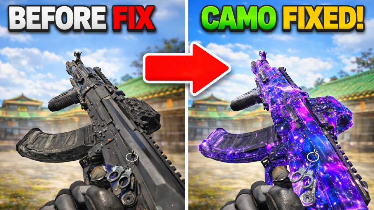 *NEW* CAMO SWAP GLITCH BO7! GET ALL UNRELEASED CAMOS NOW!