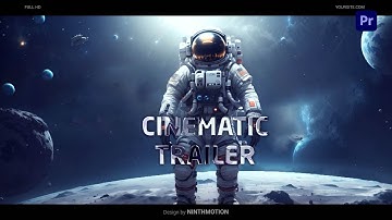 Immersive Sci-Fi Cinematic 3D Teaser Premiere Pro Template