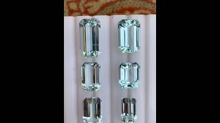 Natural Aquamarine Gemstone Loose Ocean Blue Aquamarine Stone for Ring, Pendant and Jewelry Making.