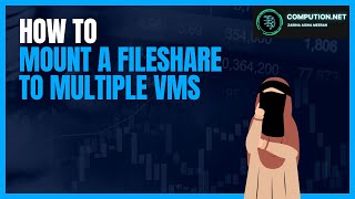 Mount a fileshare to Multiple VMs #terraform #powershell #devops