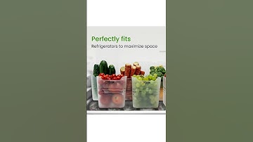Food storage containers fridges organiser #amazon #youtubeshorts #shorts #ytshorts