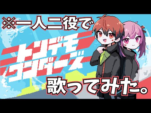 妹とトンデモワンダーズ歌ったら声のバランス良すぎたwww(一人二役)ver.あーるん。ある子。
