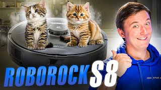 видео: Полный тест Roborock S8: стоит ли брать в 2025? картинка: Полный тест Roborock S8: стоит ли брать в 2025?