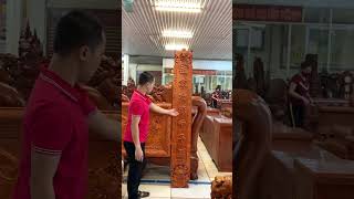 Lưu ý khi treo hoành phi câu đối #hoanhphicaudoi #cuonthucaudoi #dothogo #govietbac