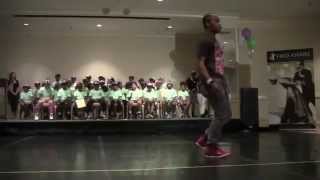 Fikshun celebrates National Dance Day in Greensboro with 'off the hook' solo performance
