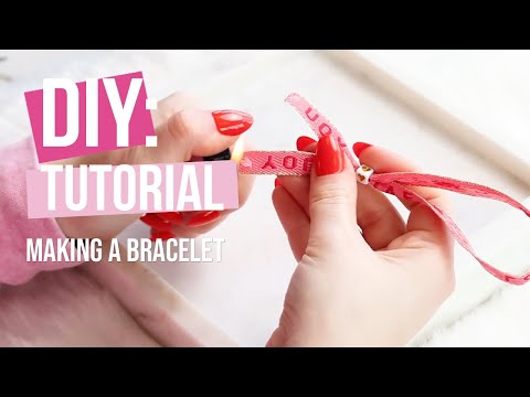 DIY - Ribbon Bracelet