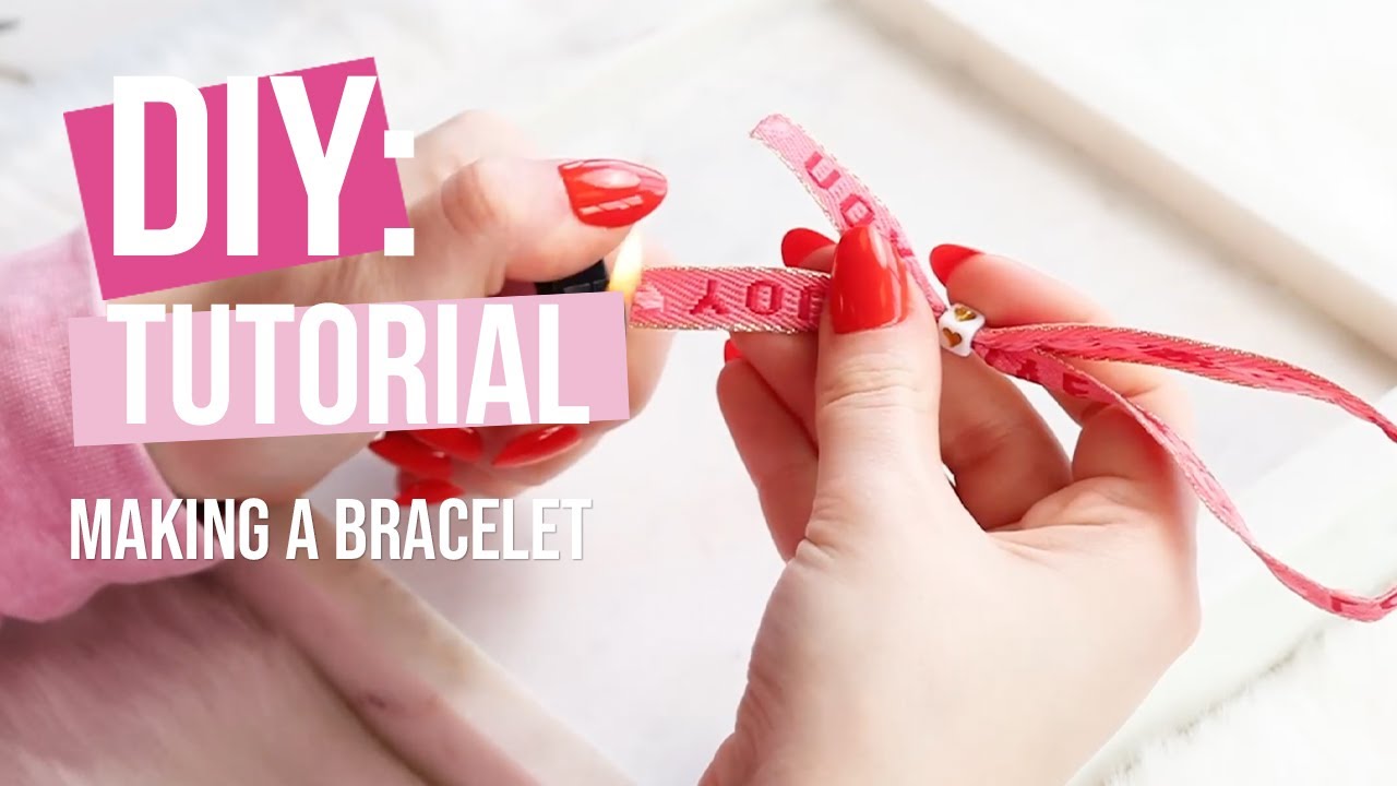 DIY - Ribbon Bracelet