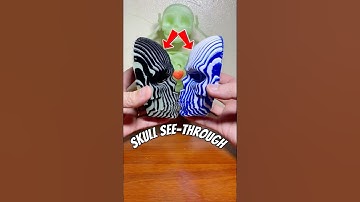 3D Printed Quantum Skull See through - PipeCox #3dprinting #3dprinted #3dprint