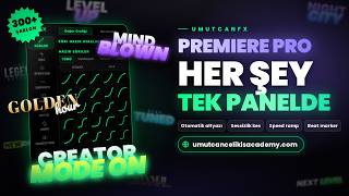 Premiere Proda Her Şey Tek Panelde Umutcanfx Premiere Eklentisi