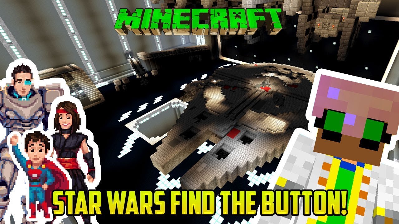 Minecraft: STAR WARS FIND THE BUTTON!
