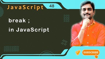 break Statement in JavaScript - JavaScript Tutorial 48 🚀